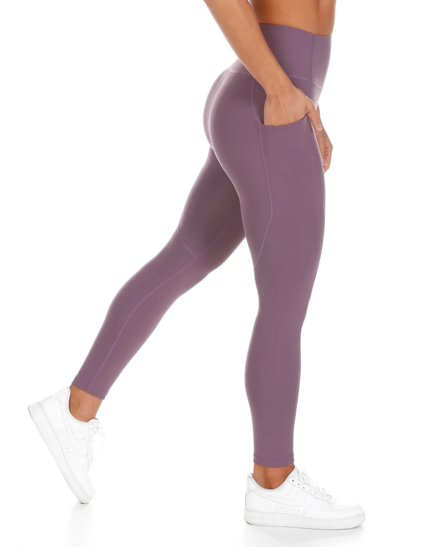 7/8 Lunar Ascend Leggings - Mauve