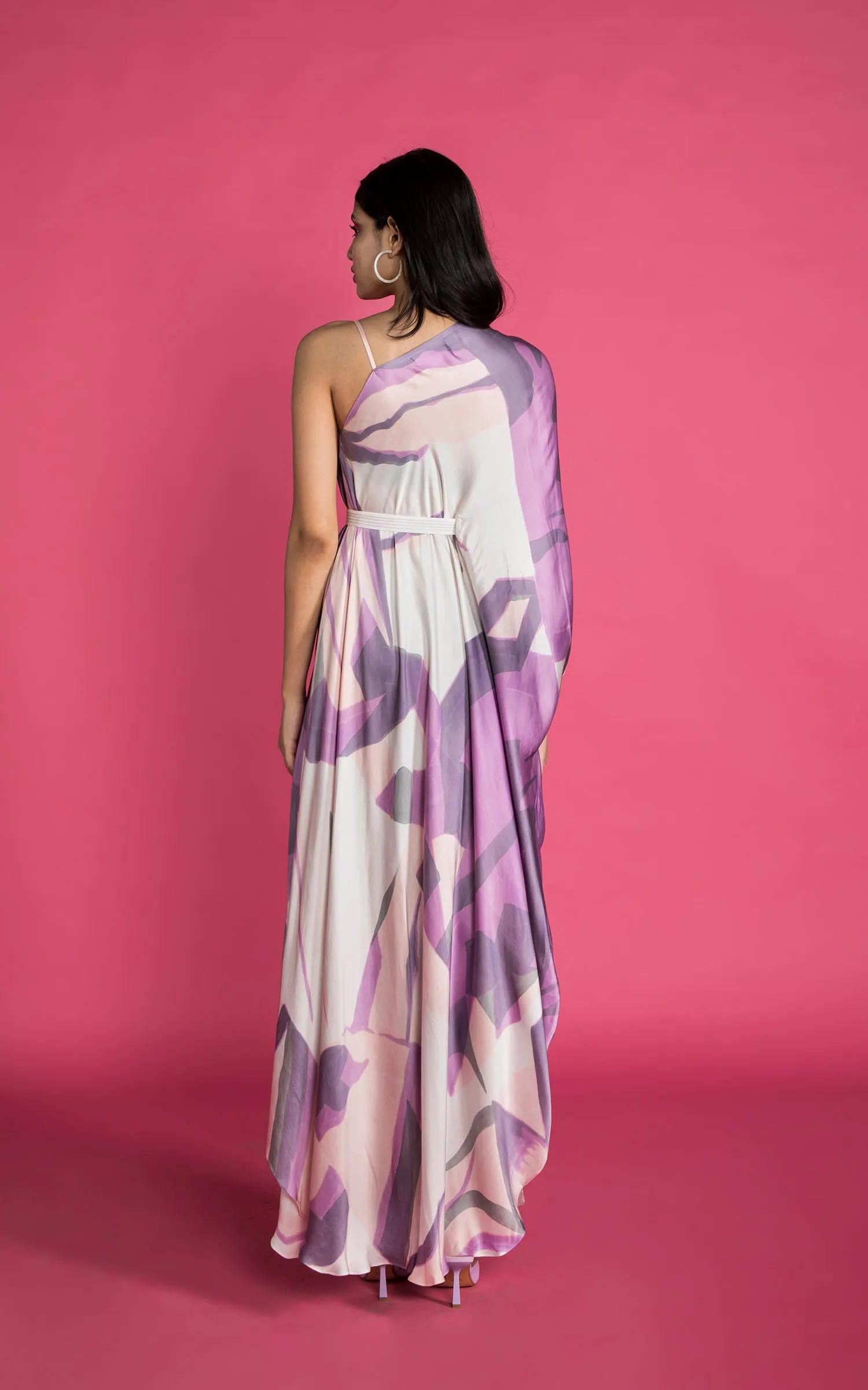 Abstract Printed Drape