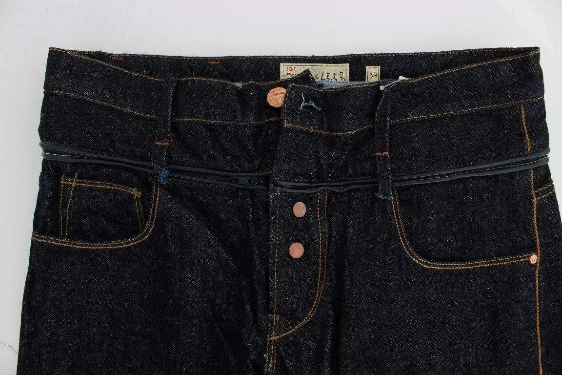 ACHT  Cotton Regular Straight Fit Jeans