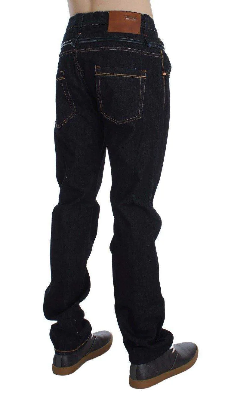 ACHT  Cotton Regular Straight Fit Jeans