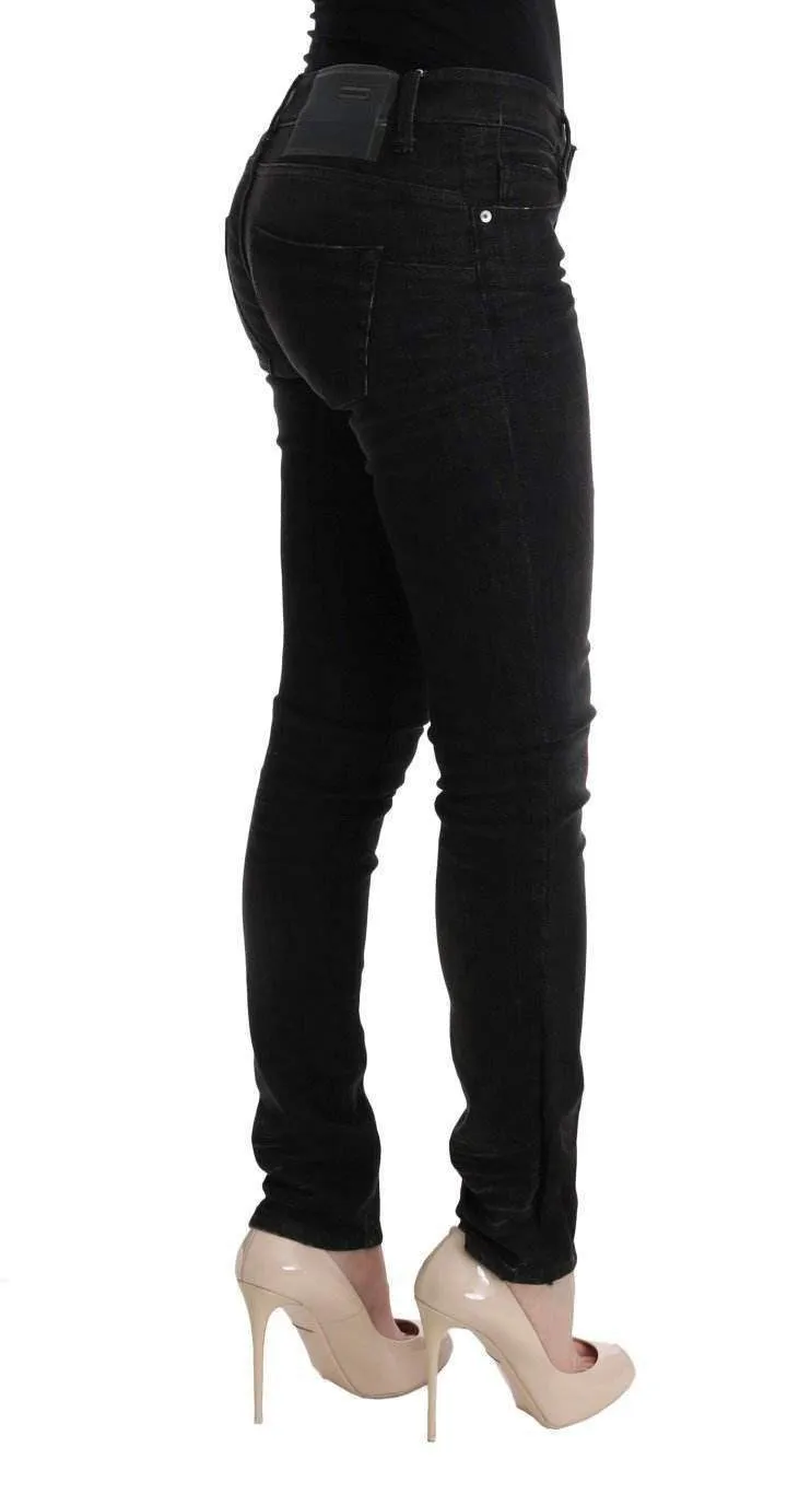 ACHT Denim Cotton Bottoms Slim Fit Jeans