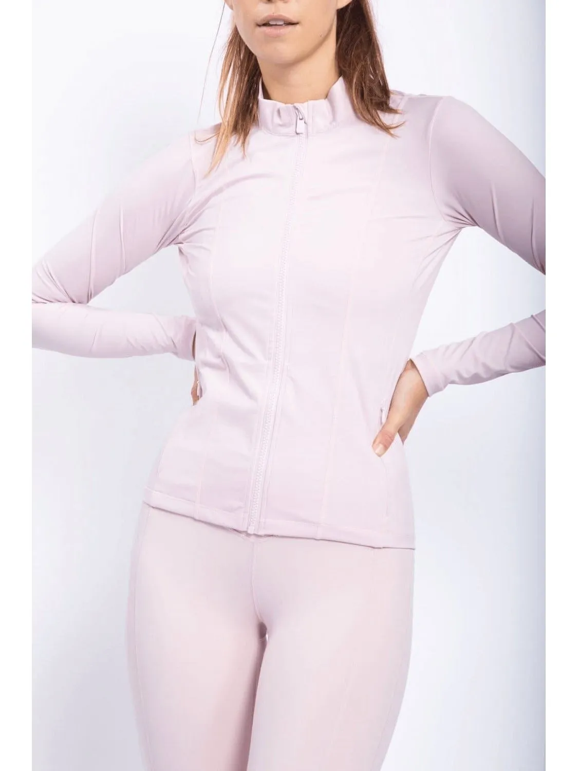 Active Slim Zip-Up Jacket