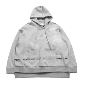 ADD Slogan Hoodie Grey