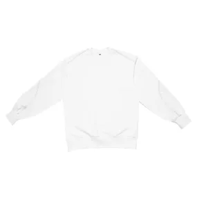 ADD Twist Stitch Cutout Sweatshirt White