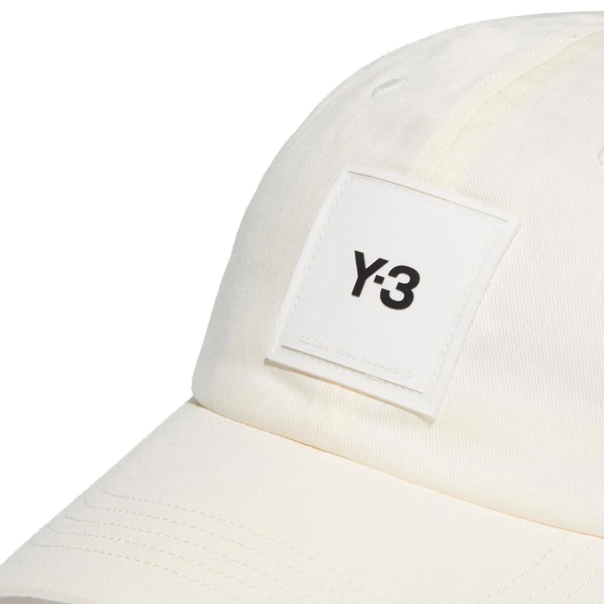 ADIDAS Y-3 Square Label Cap Clear Brown