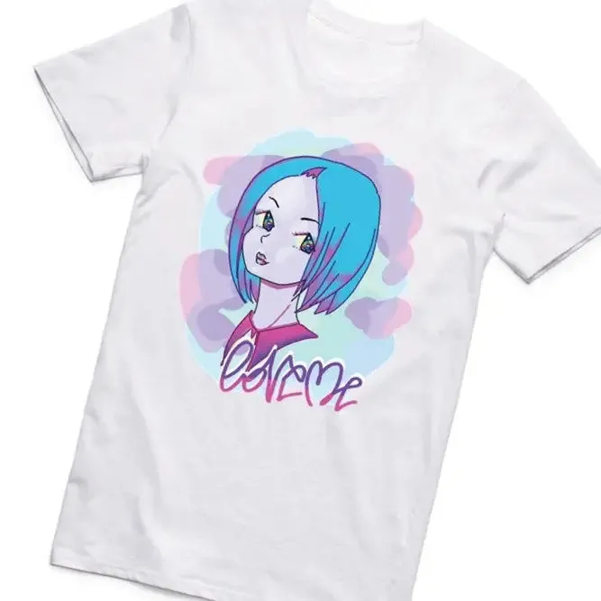 Aesthetic Vaporwave Cartoon T-Shirt