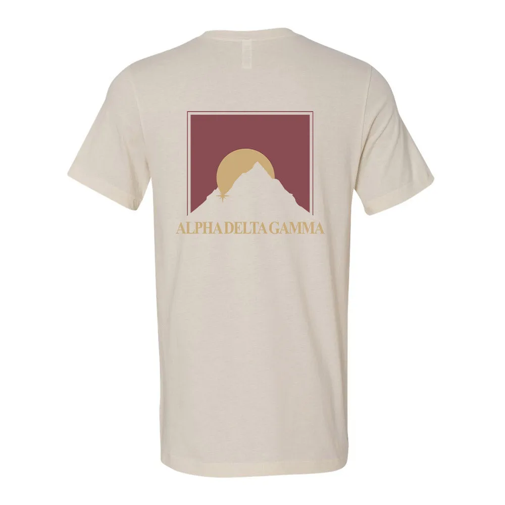 Alpha Delta Gamma Moonlight T-Shirt