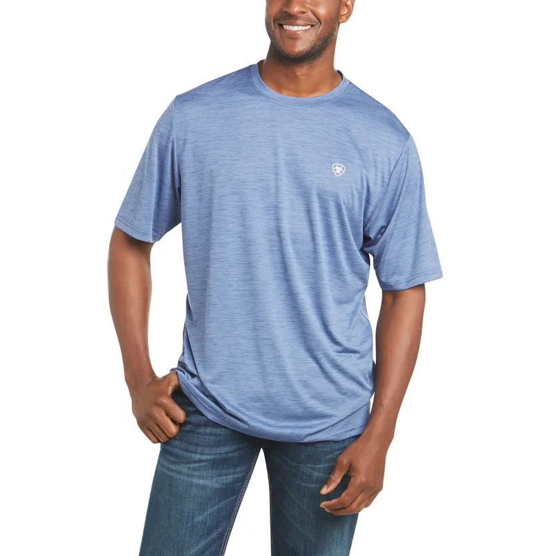 'Ariat' Men's Charger Graphic Flag T-Shirt - Old Bay