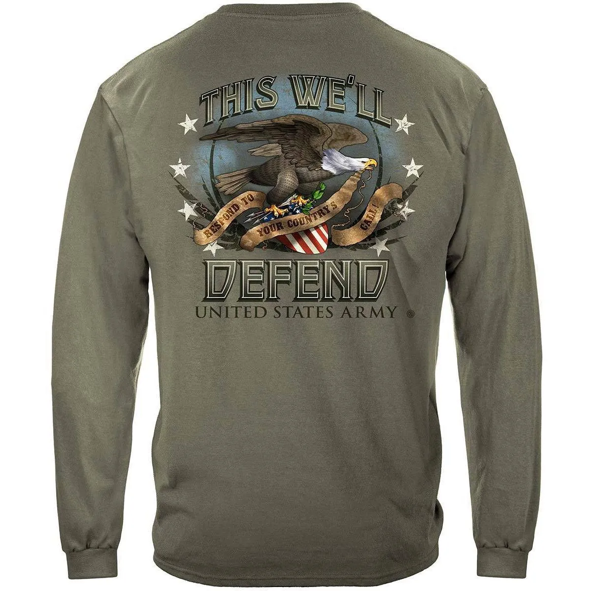 Army Respond To Your Country's Call Long Sleeve