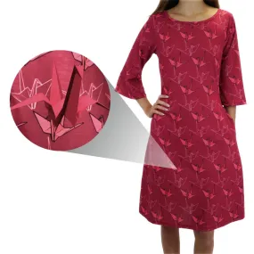 Augmented Reality: Paper Crane in Flight Curie Dress