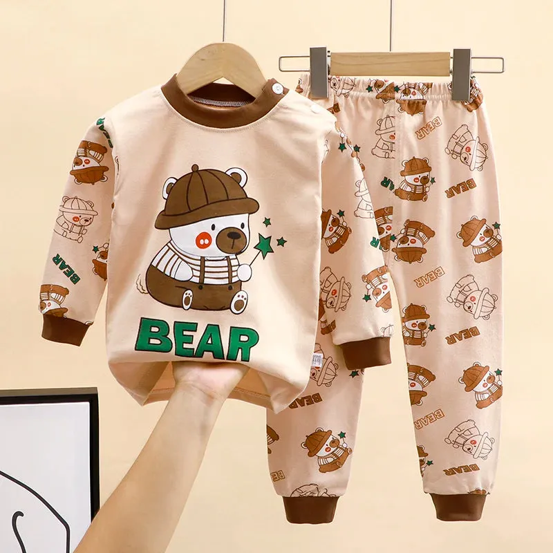 Baby Boys Sleepwear Dinosaur Toddler Pajama Sets