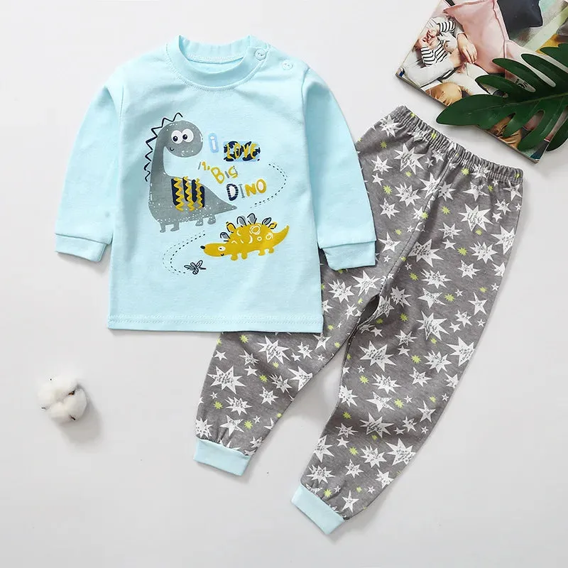 Baby Boys Sleepwear Dinosaur Toddler Pajama Sets