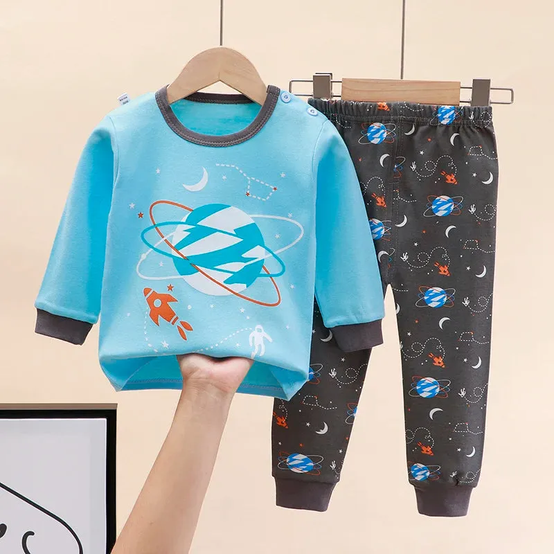 Baby Boys Sleepwear Dinosaur Toddler Pajama Sets