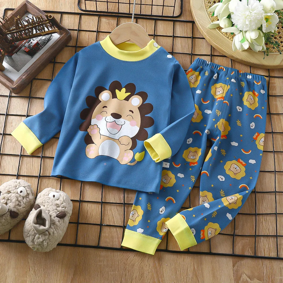 Baby Boys Sleepwear Dinosaur Toddler Pajama Sets