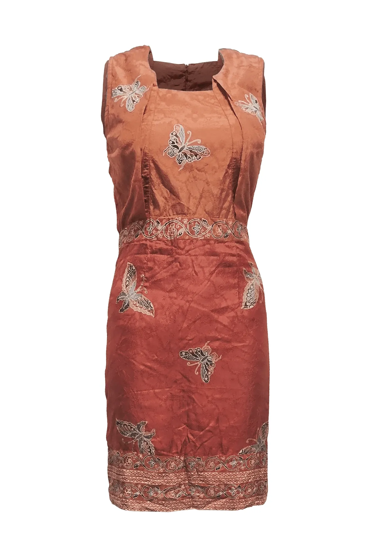 Batik Sleeveless Dress