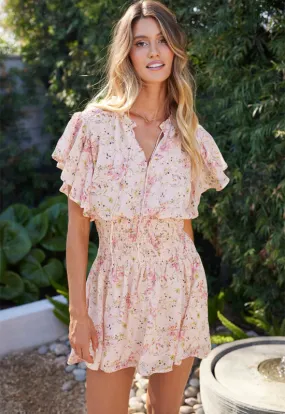 Bishop & Young - Lana Flutter Sleeve Dress Romance