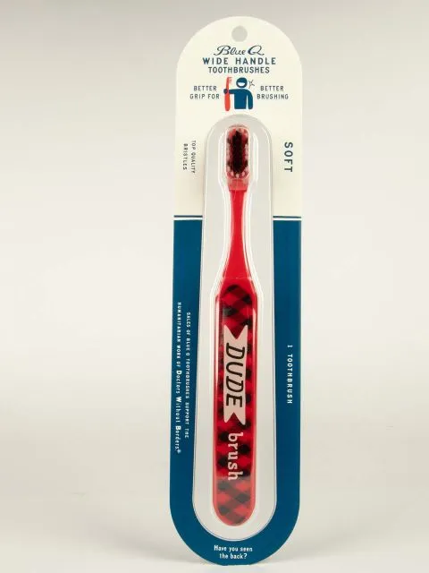 BlueQ "Dude Brush." Toothbrush