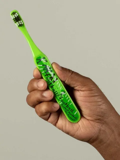 BlueQ "Football? Football. Football Football. Yes, Football" Toothbrush