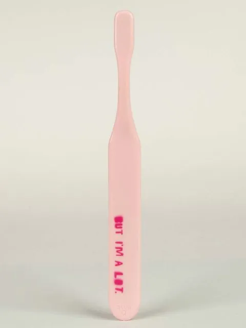 BlueQ "I'm A Lot But I Know I'm A Lot." Toothbrush