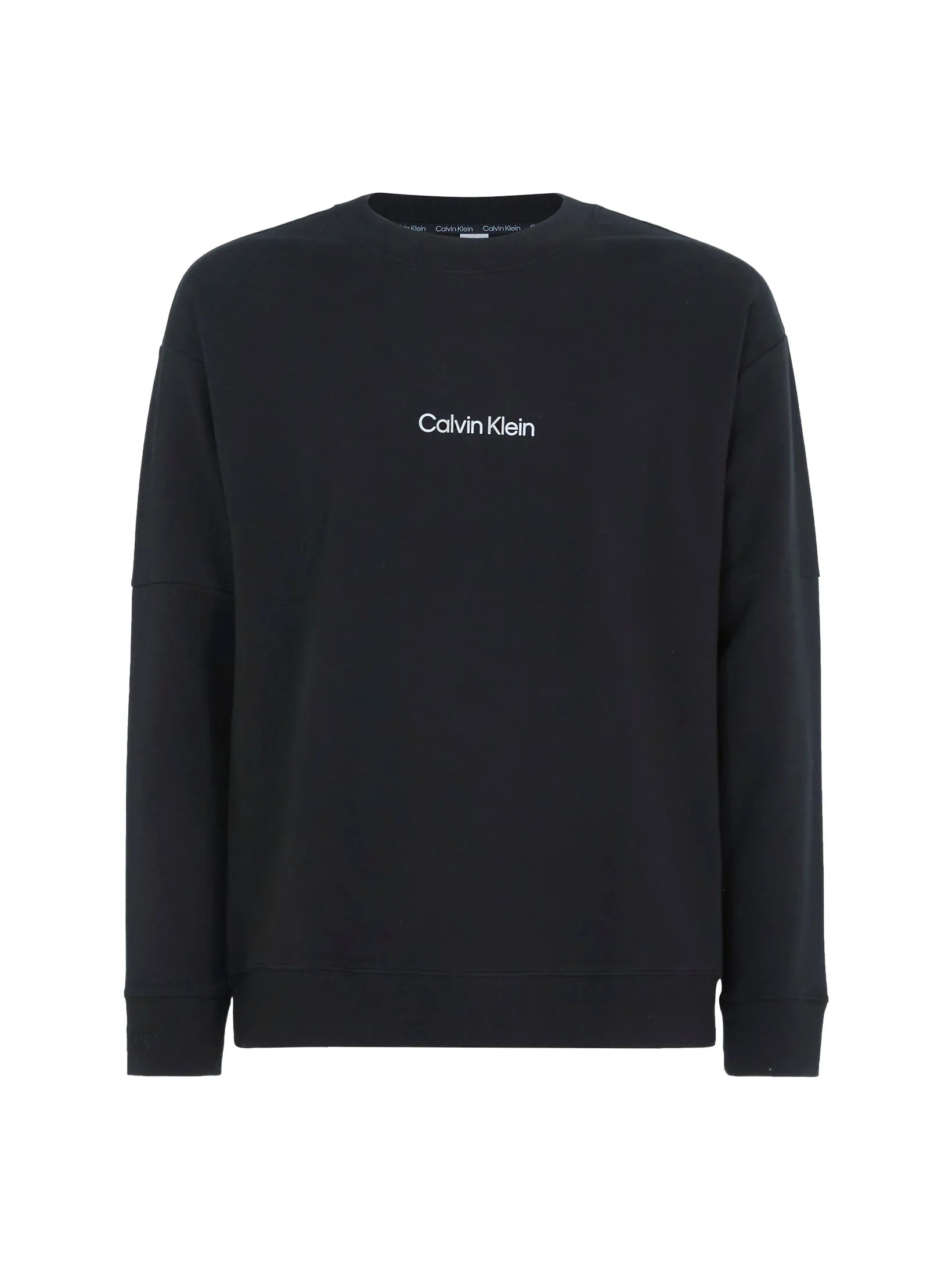 Calvin Klein Mens Lounge Crew Neck Sweatshirt - Modern Structure