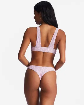 Covered In Love Tanlines Tanga Bikini Bottoms - Lilac Dream