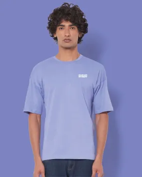 Creepsters Drop Shoulder Crew: Periwinkle