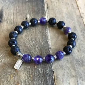 Crown Chakra Aromatherapy Bracelet