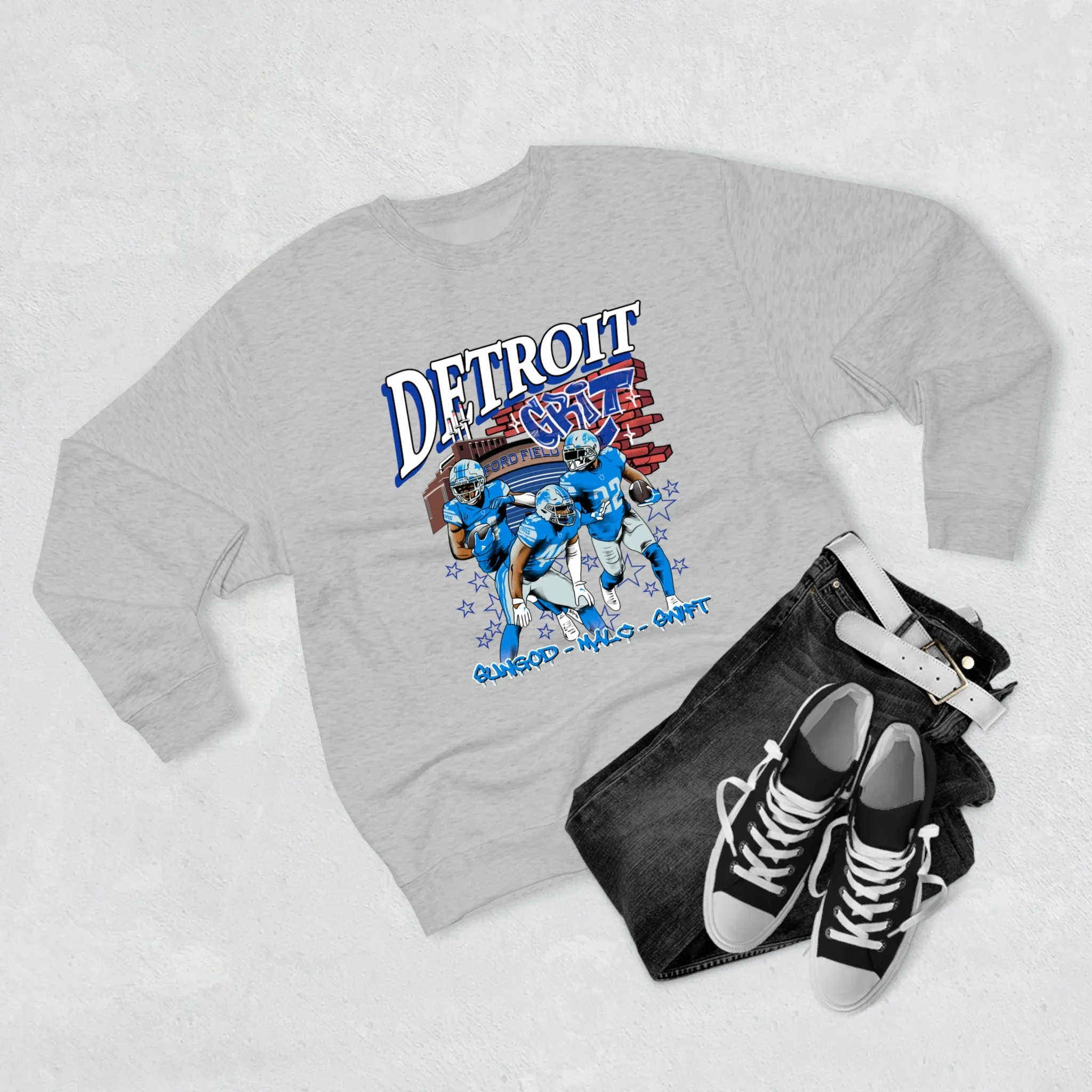 Detroit Grit Crewneck