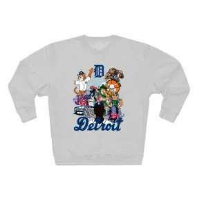 Detroit Mascots Crewneck Green