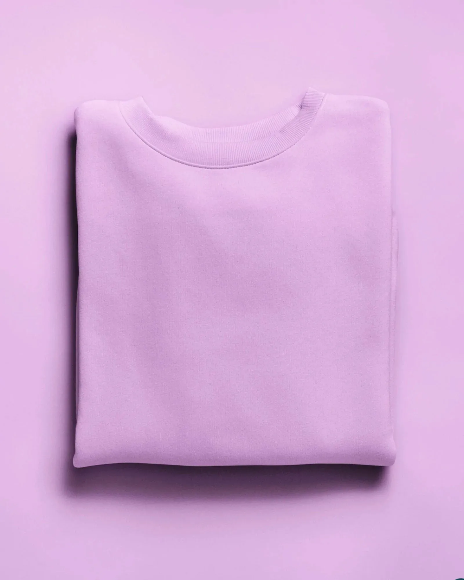 Drop Shoulder Sweatshirt: Mauve Purple