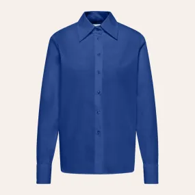 EHE Apparel Elena Oxford Shirt - Indigo