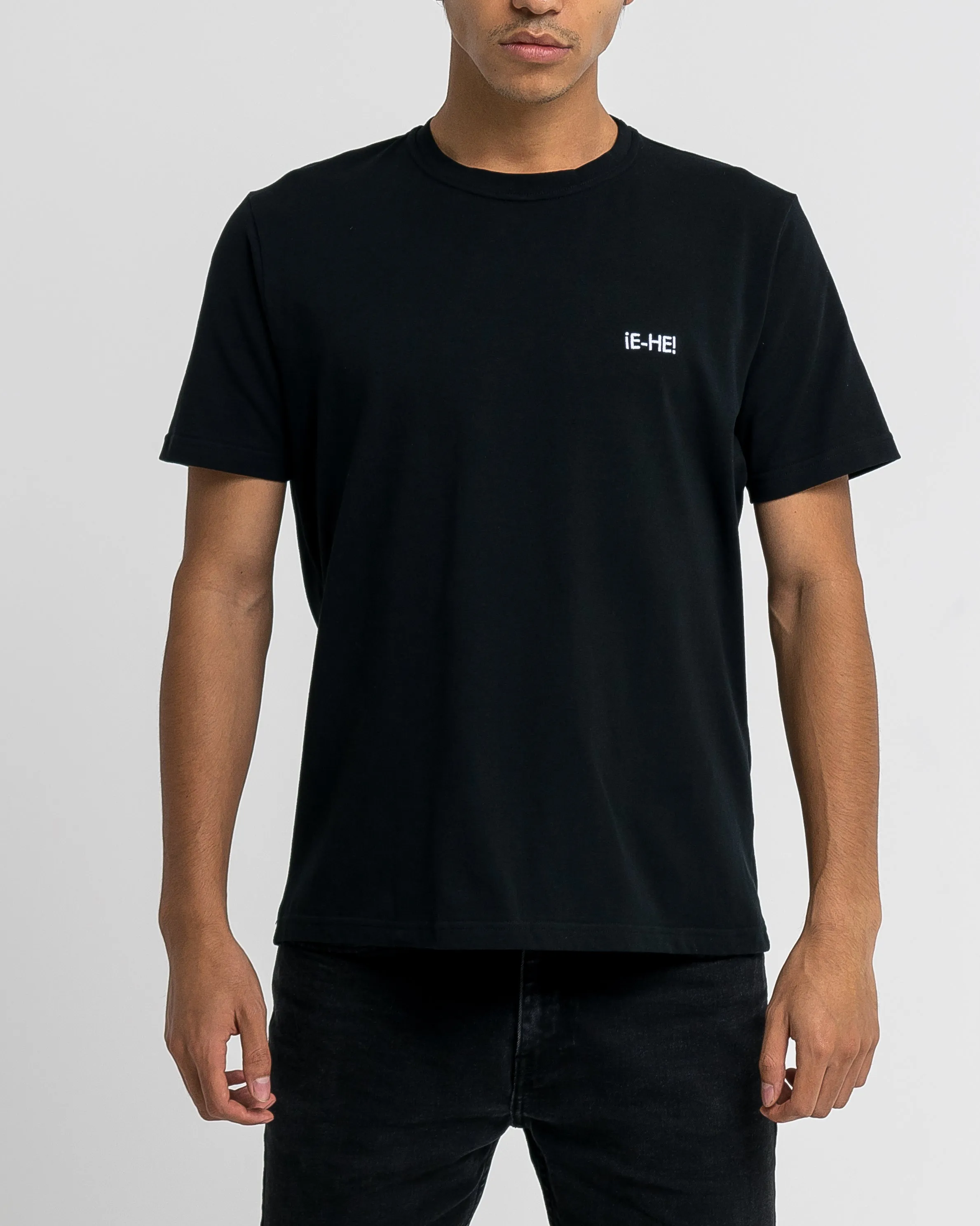 EHE Apparel Embroidered logo T-shirt - Black