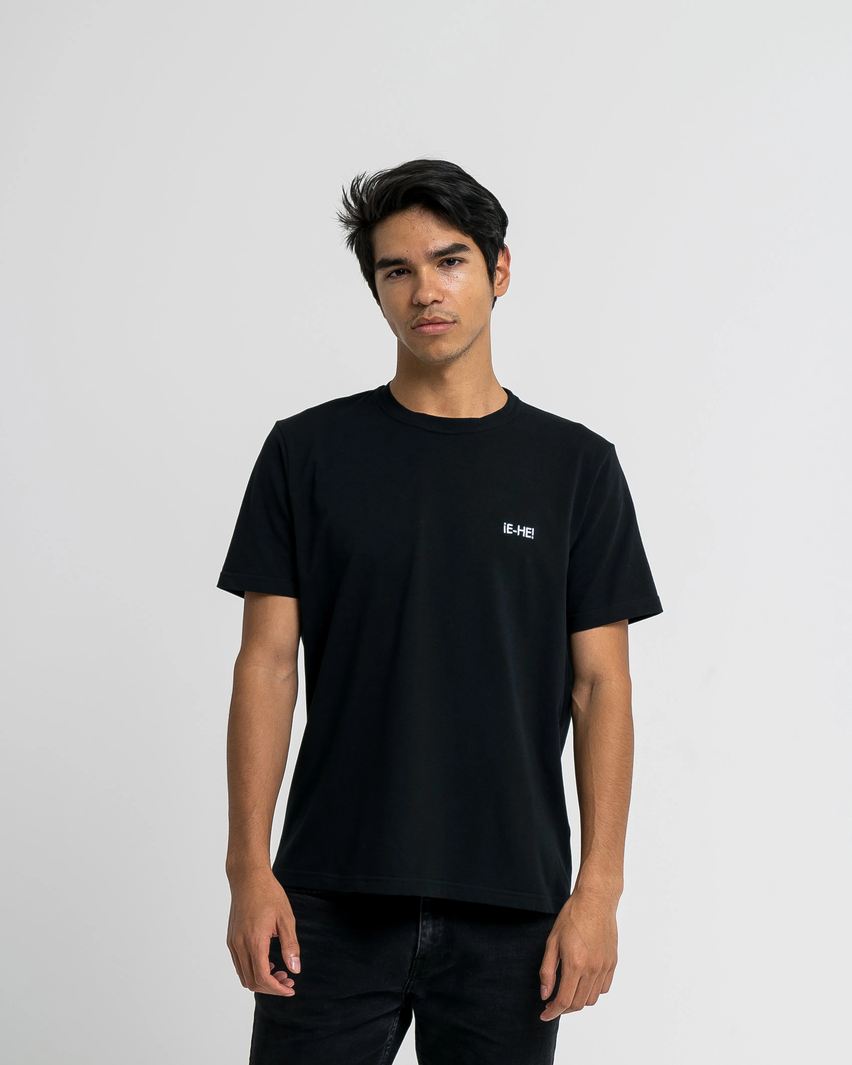 EHE Apparel Embroidered logo T-shirt - Black