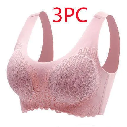 Elegance Seamless Sports Bra for Women with Natural Thai Latex