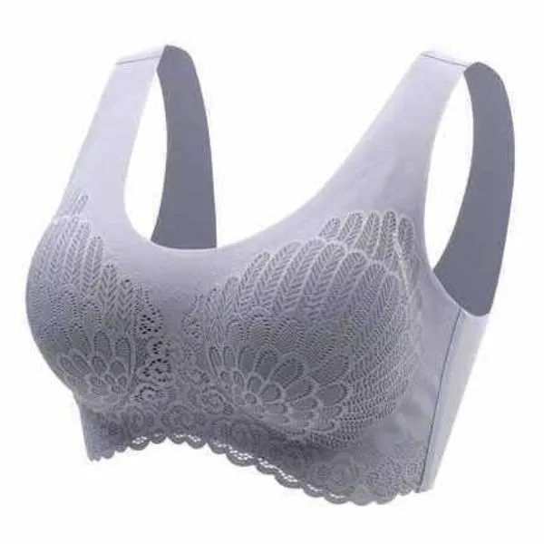 Elegance Seamless Sports Bra for Women with Natural Thai Latex