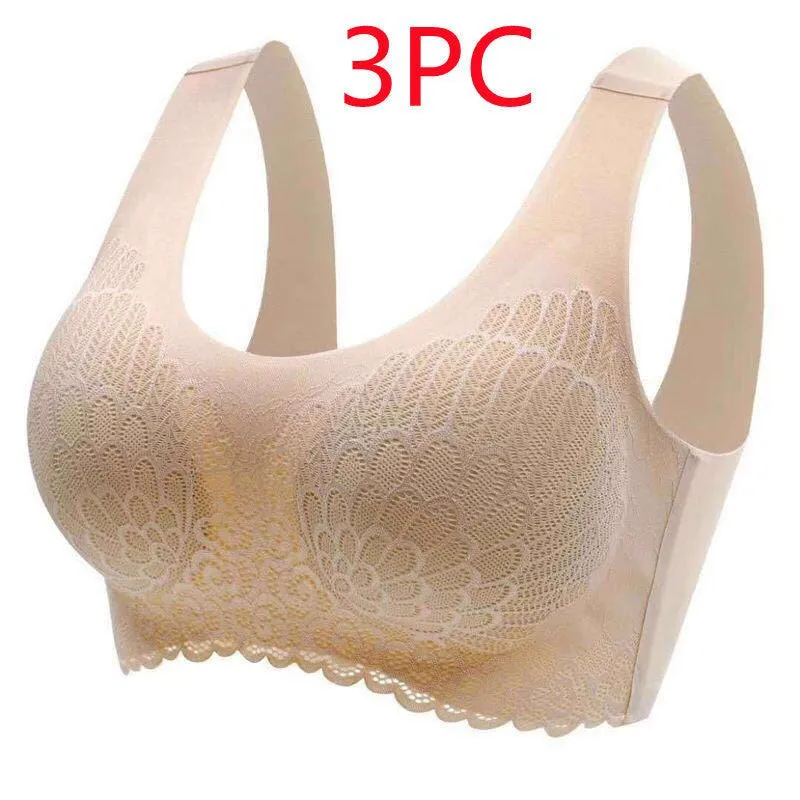 Elegance Seamless Sports Bra for Women with Natural Thai Latex