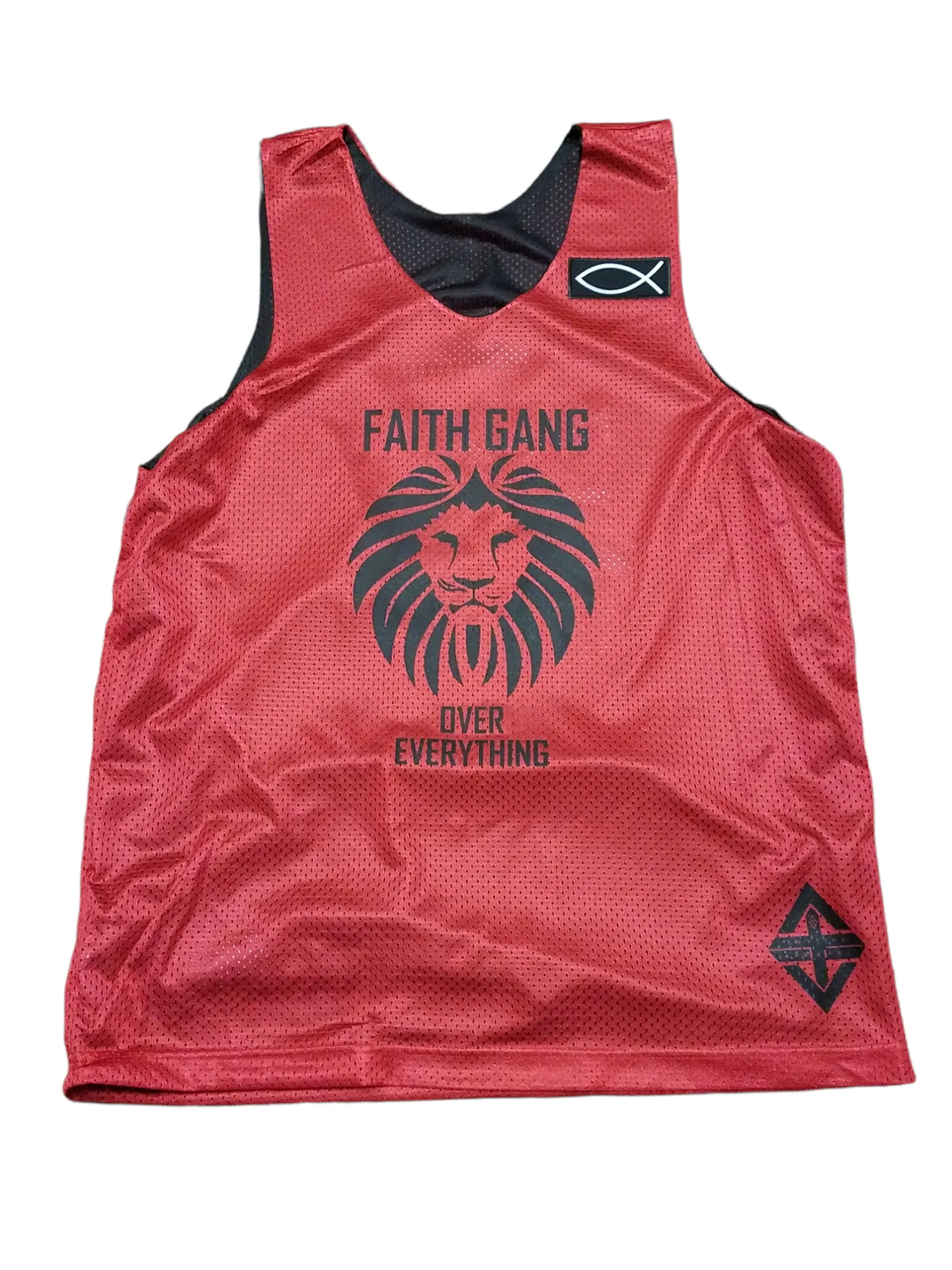 Faith Gang Reversible Basketball Jersey (Unisex)