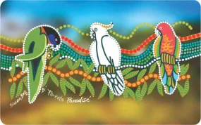 Flexi Magnet - Parrots Paradise By Susan Betts