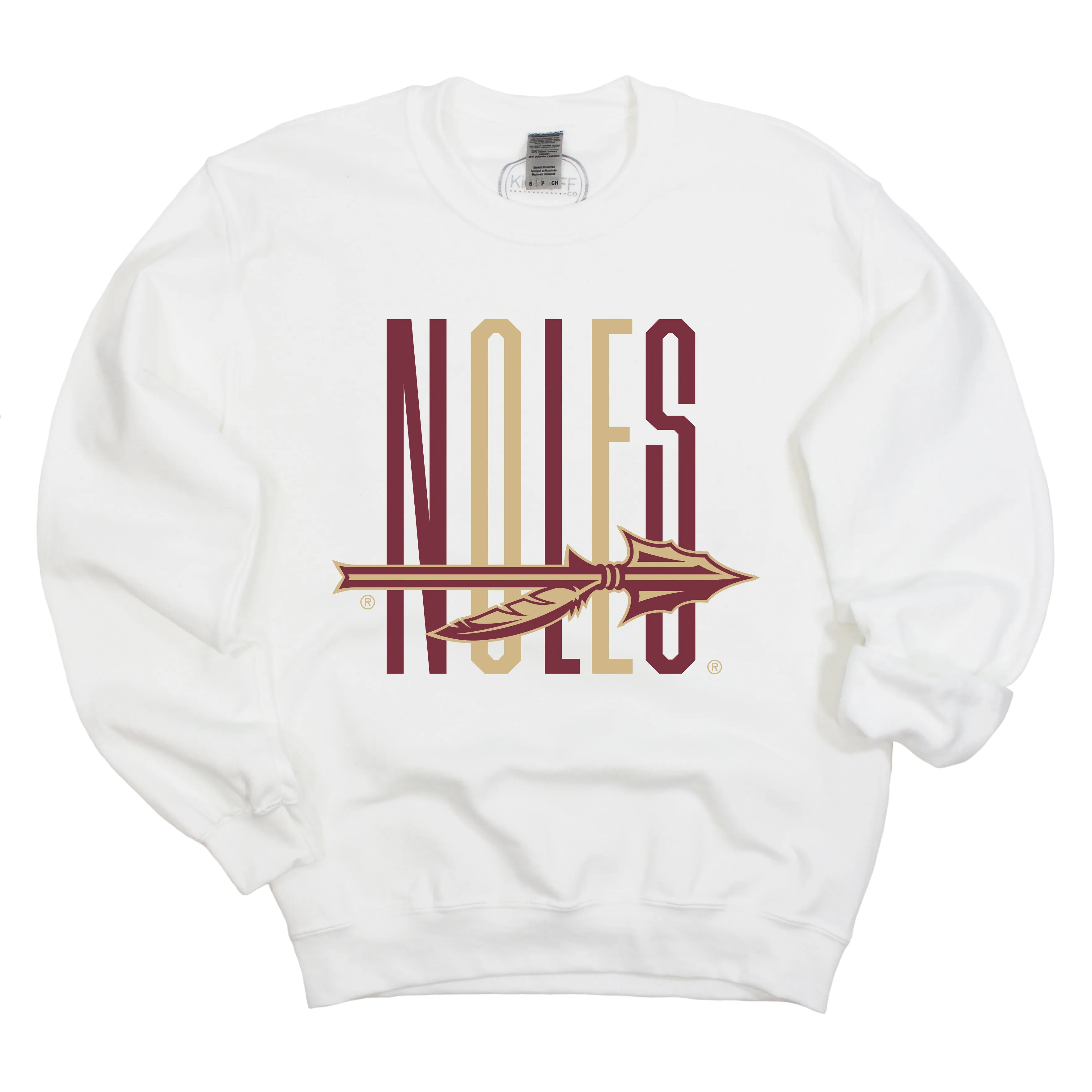 Goal Post Crewneck Fleece in Florida State University