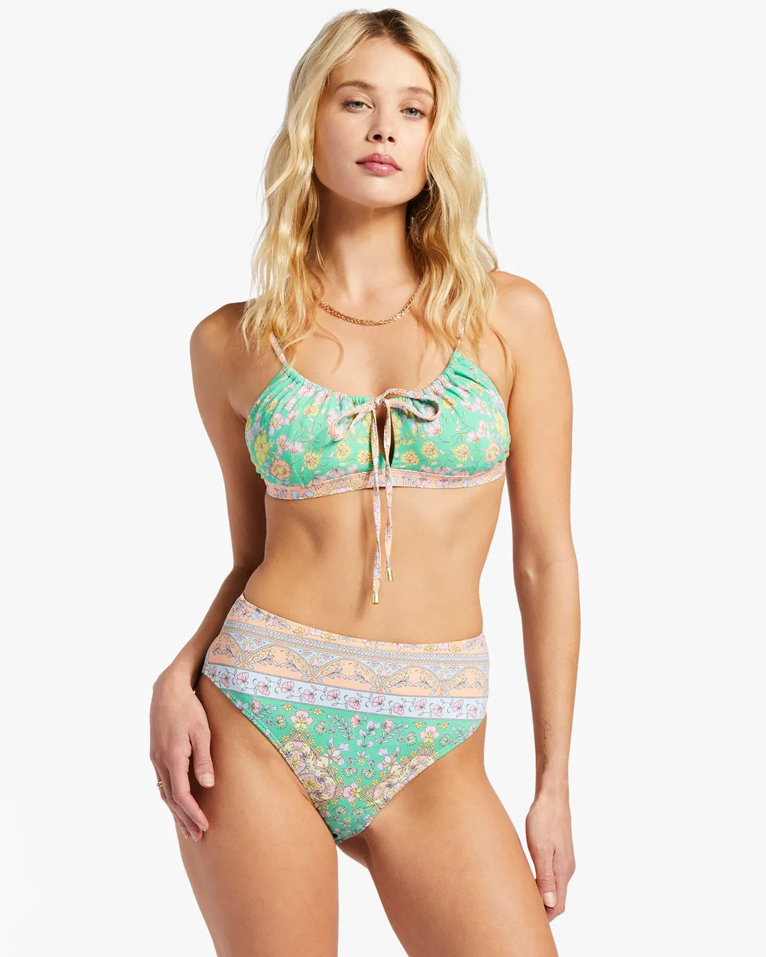 La Mer Hawaii Maui Skimpy Bikini Bottoms - Green