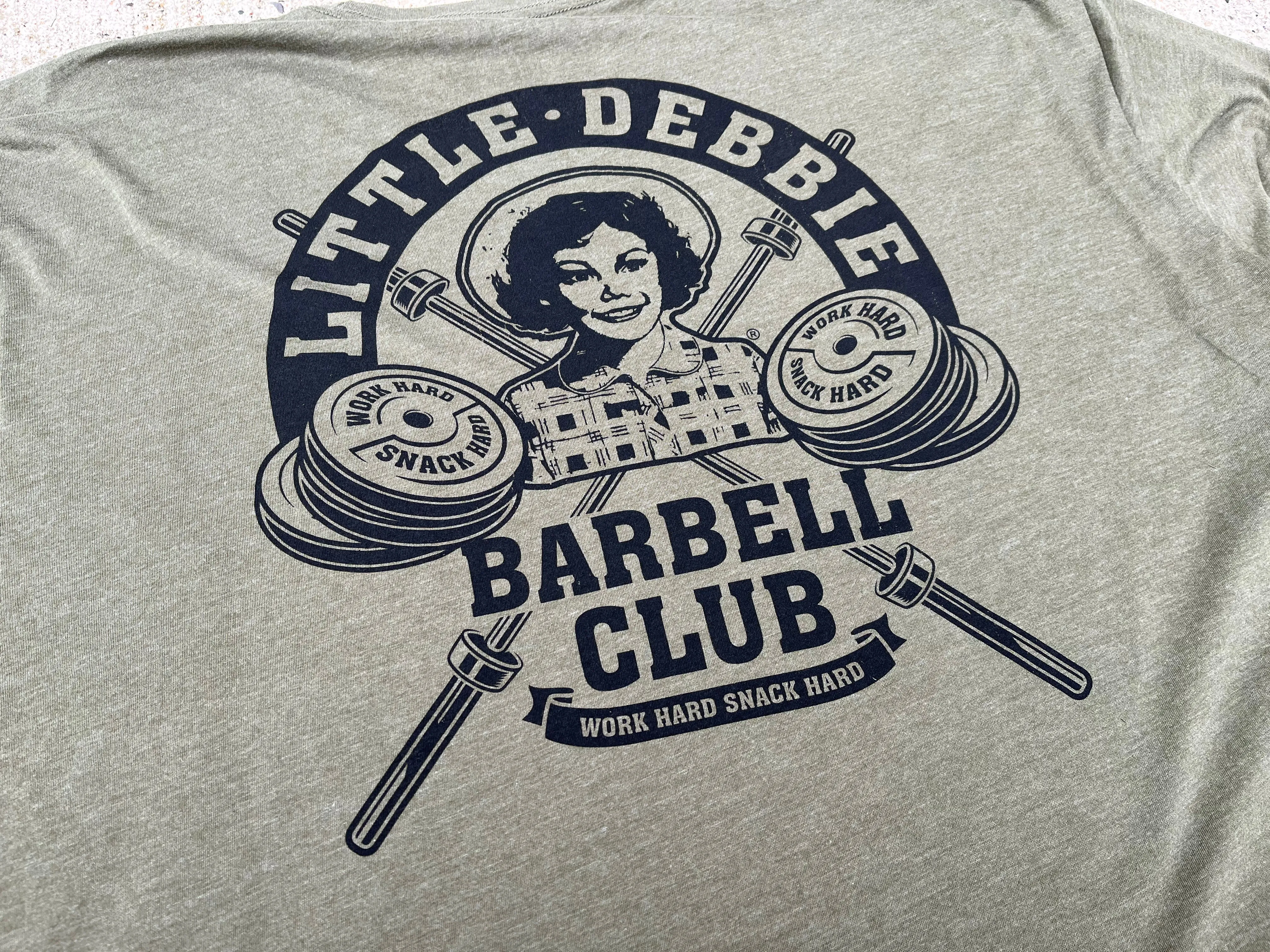 Little Debbie Barbell Club Tee