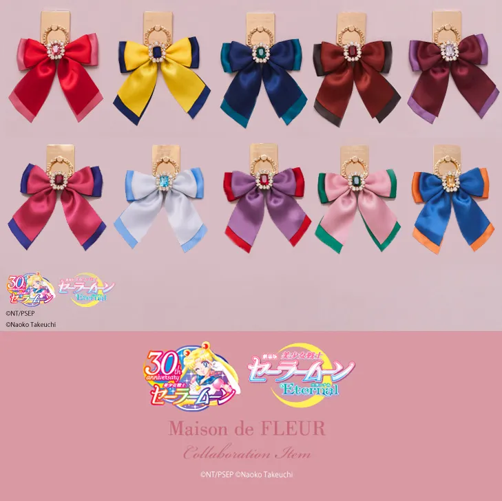 Maison De Fleur x Sailor Moon Ribbon Phone Accessory (Sailor Moon S Season Sailors)