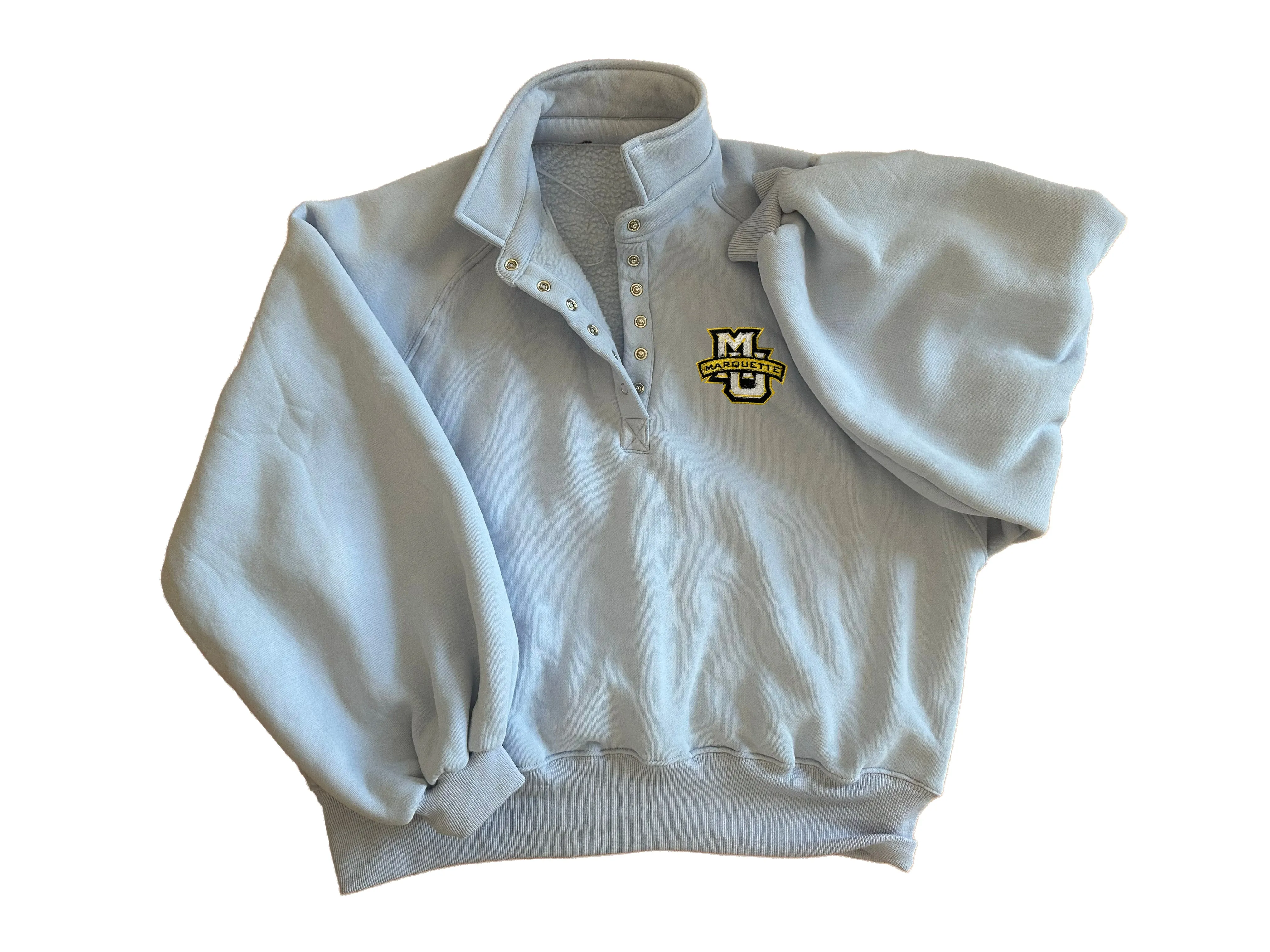 Marquette Snap Button Sweatshirt