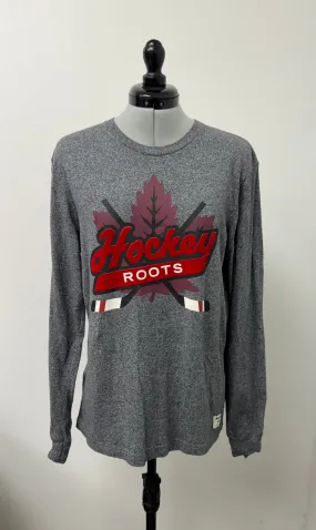 Men’s Roots Long Sleeve Top, XSmall