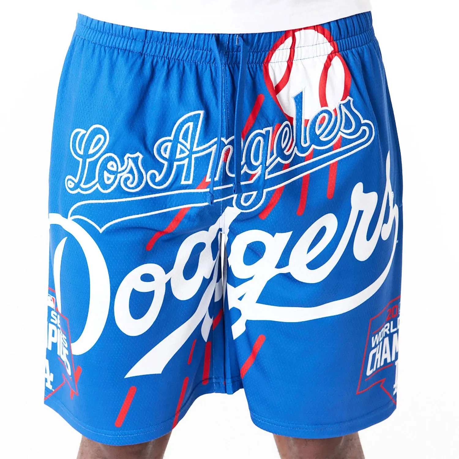 NEW ERA LA Dodgers MLB Large Logo Blue Shorts