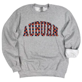 Press Box Crewneck Fleece in Auburn University