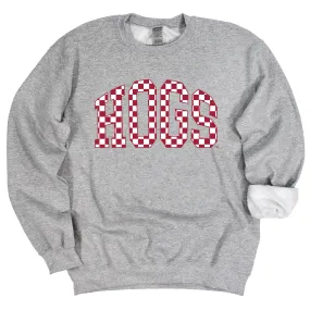 Press Box Crewneck Fleece in University of Arkansas