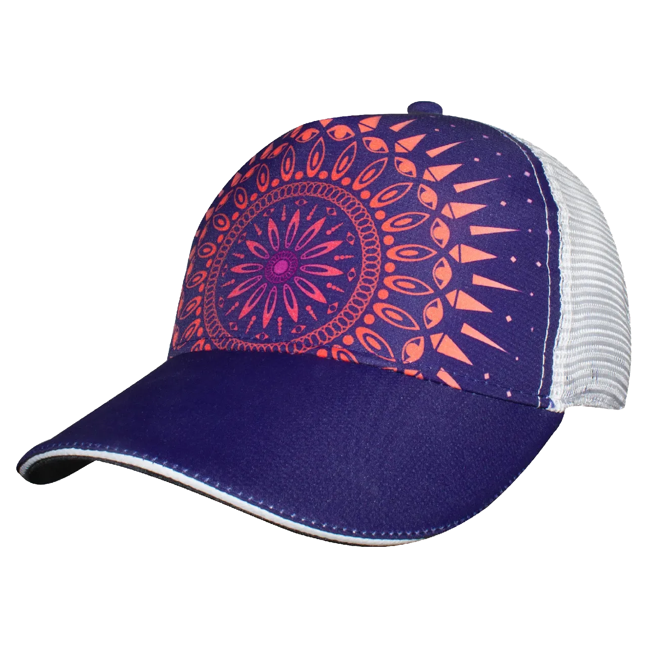 Purple Haze 5 Panel Trucker Hat