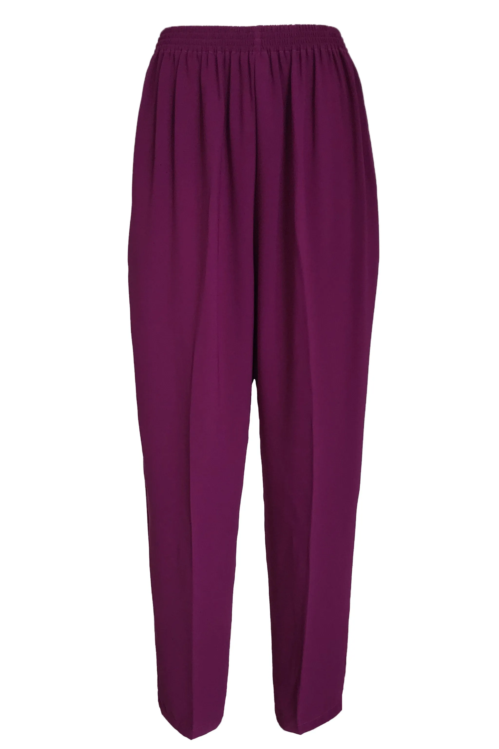 Rubber Waist Pant (Seluar Pinggang Bergetah) - Purple