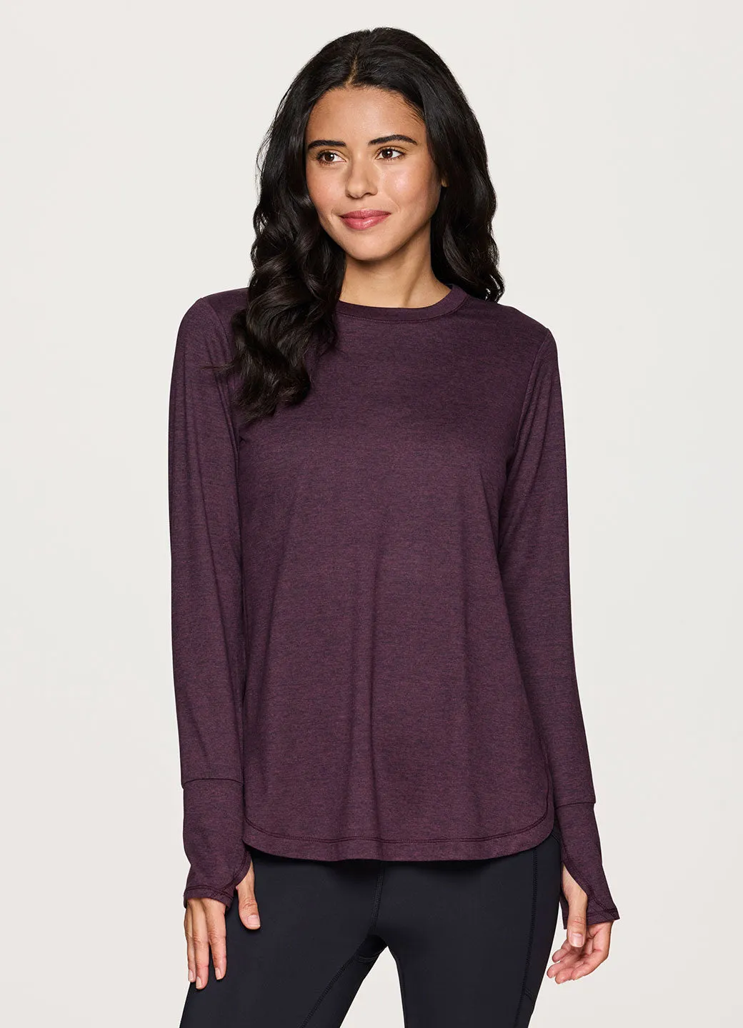 Studio Practice Long Sleeve Tunic Tee